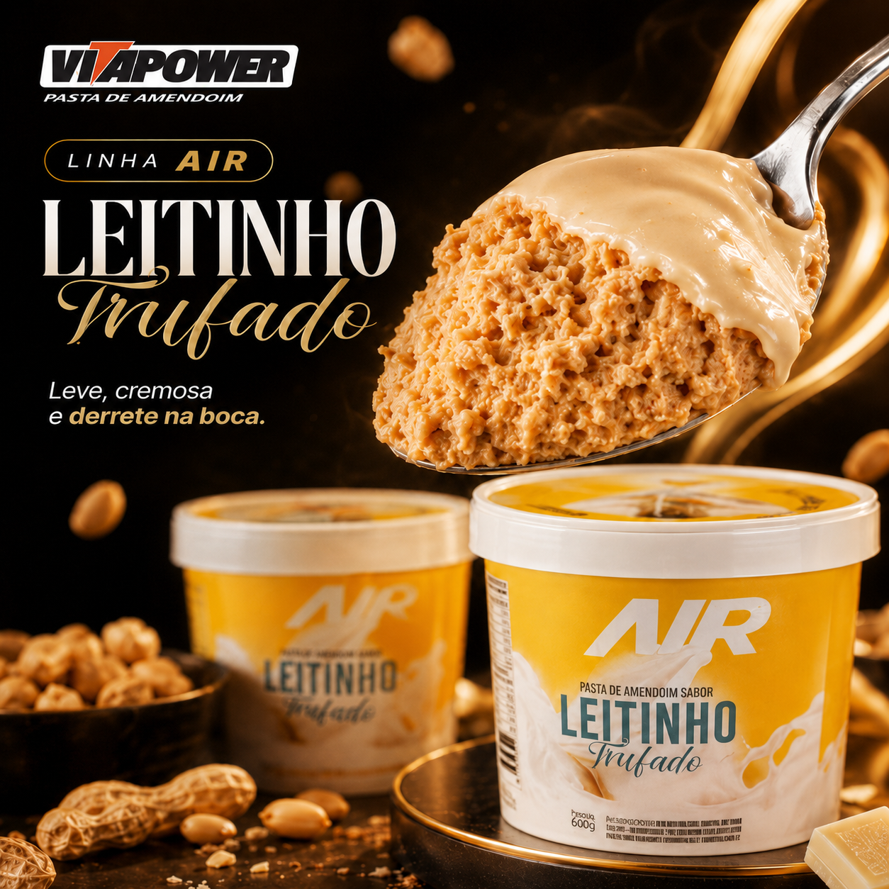 Linha Vitapower Leitinho Trufado