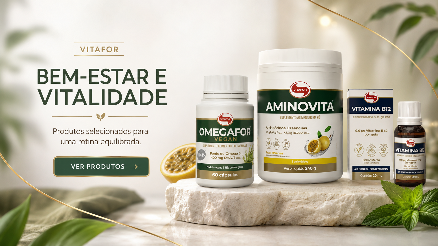 Ômega 3 Vitafor em destaque